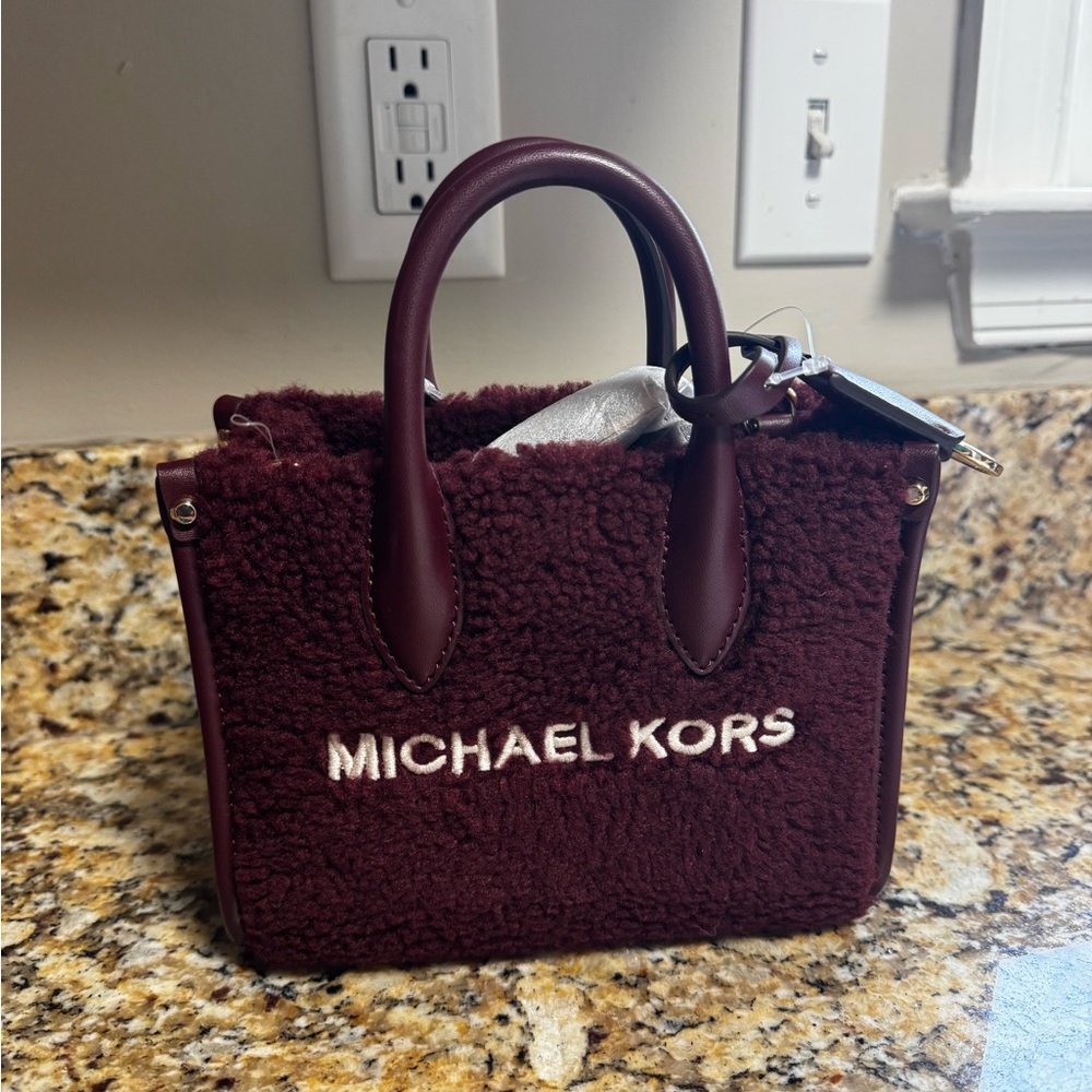 Michael Kors Burgundy Mini Purse